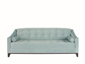brownstone tufted sofa