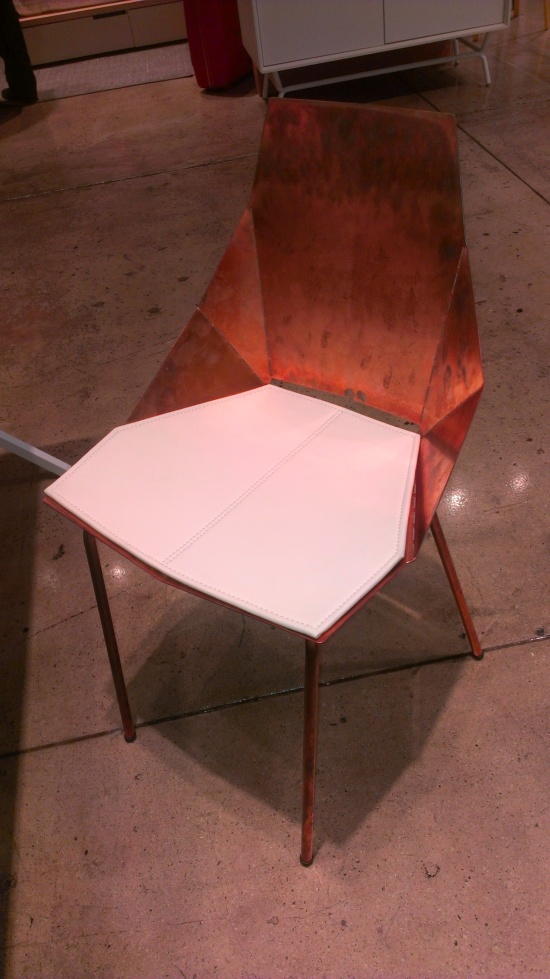 Blu dot copper online chair