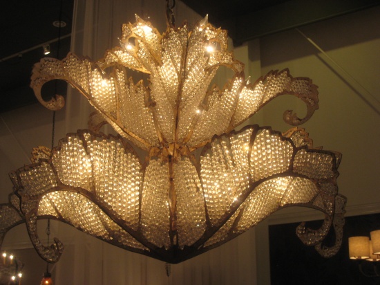 Egg and Dart Chandelier