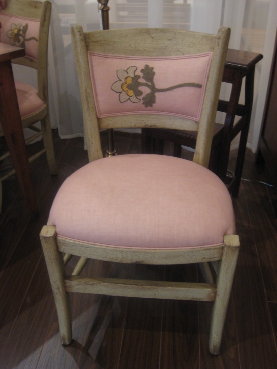 pink chair