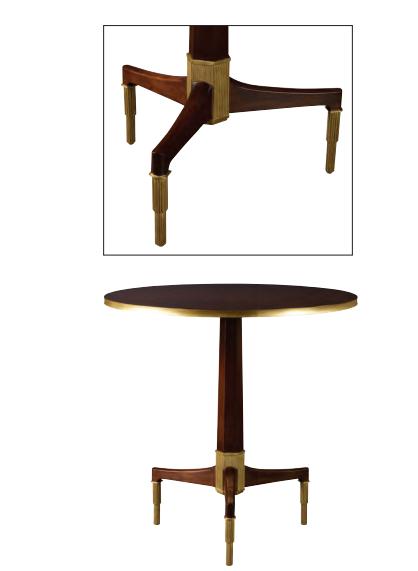 Baker Furniture Newell Table by Thomas Pheasant