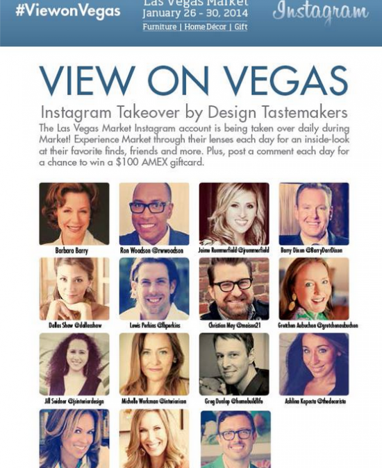 Las Vegas World Market 2014: Interior Design Tastemakers