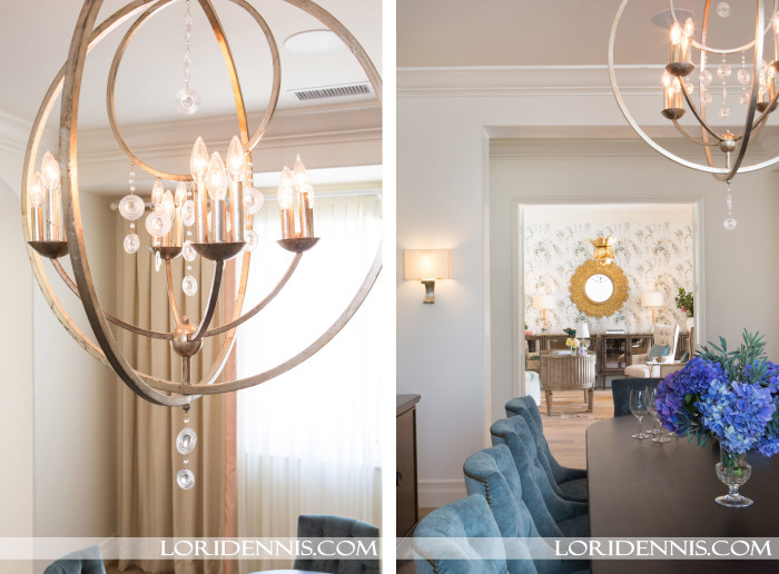 Lori Dennis Interior Design Dining Room Lighting