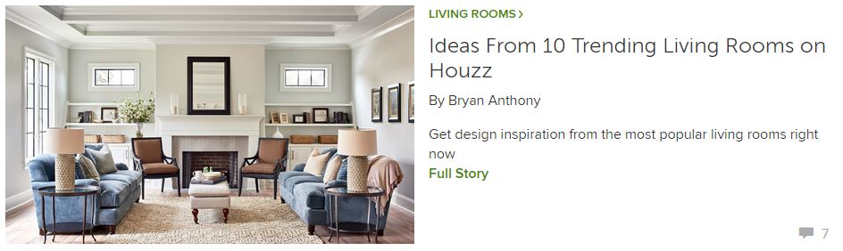 Ideas From 10 Trending Living Rooms on Houzz