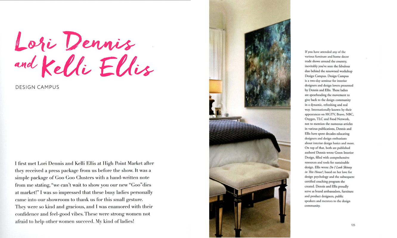 DesignHER Book Featuring Celebrity Interior Designer Lori Dennis