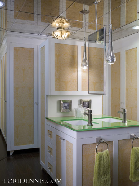 lori-dennis-green-bathroom-pantone-color-year-greenery