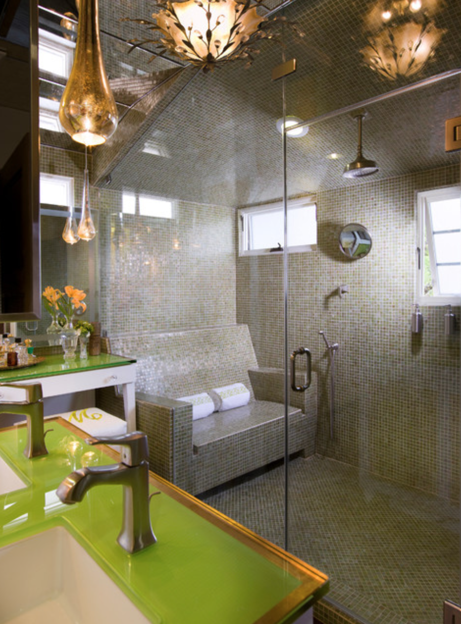 Sparing no expense, what would be in your dream bathroom? Lori Dennis Inc.