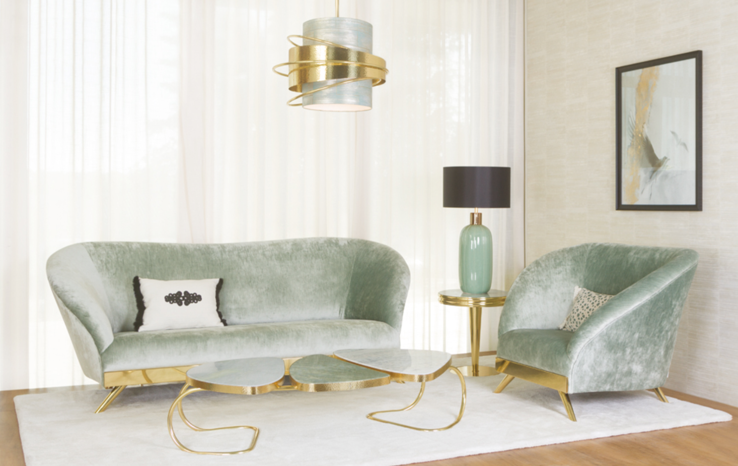 Leaders in elegance and sophistication, Green Apple Home Style is a Portuguese-based company bringing their international style to High Point! What we can expect to see: World-glamour! Gold accents! Modern, luxe designs.