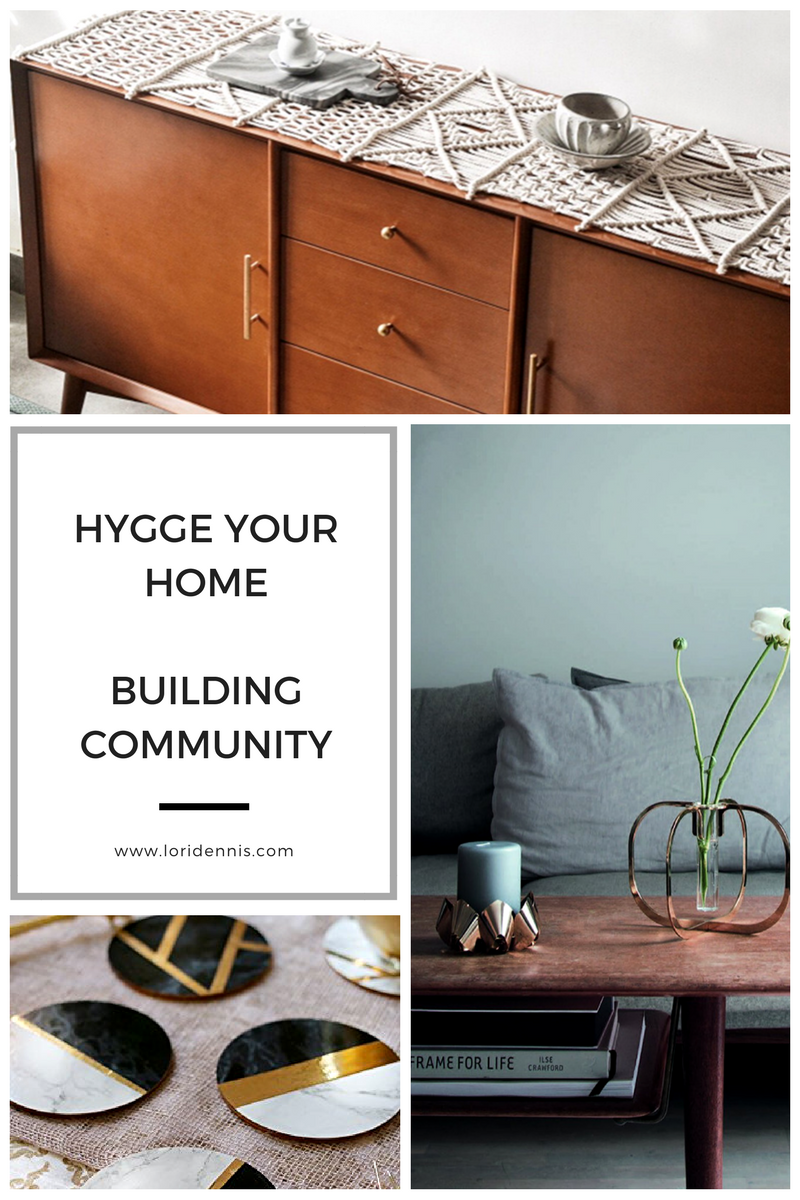 The third, but perhaps the most important aspect of a hygge space is its emphasis on community. Achieve this through the layout of the space, and accessories that encourage conversation. 