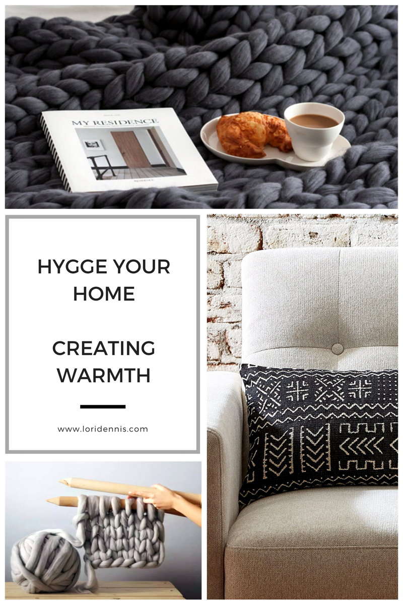Hygge spaces emphasize warmth, naturalness, and community. Some examples of these hygge moments include bundling up on the couch by the fire with a cup of tea, enjoying a hot bath surrounded by candles, or gathering with friends for a home cooked meal. One of the most important aspects of adding hygge to your home is the presence of candles.