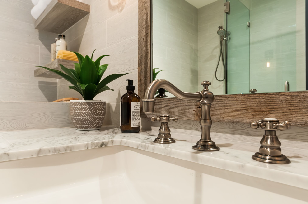 We’re big believers in healthy, sustainable living and are always on the prowl for new, luxurious bath products that fulfill these requirements and look good on a countertop.