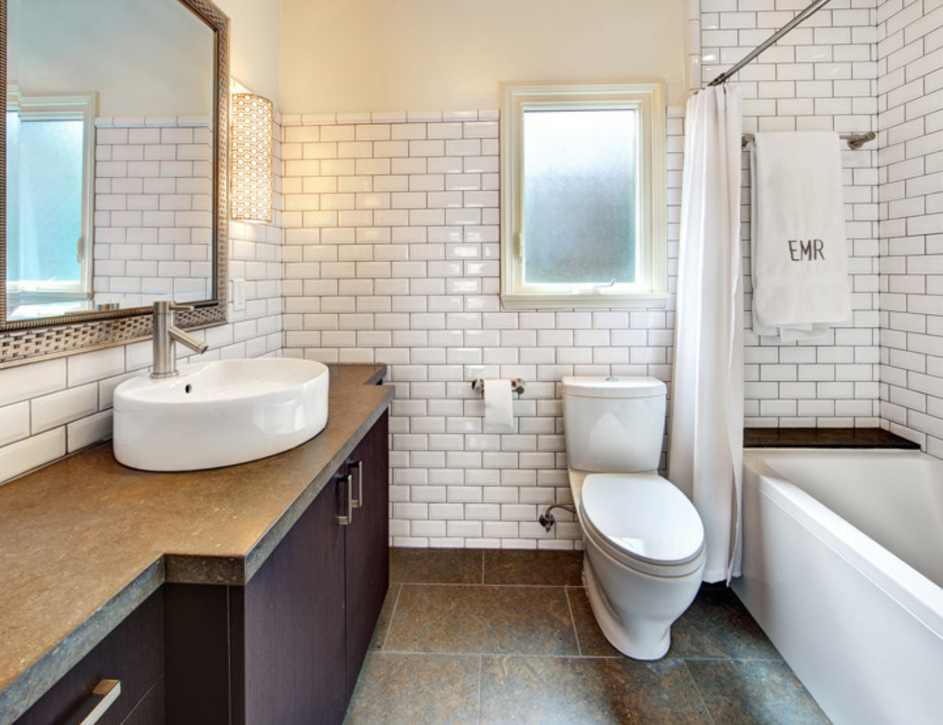 Bathroom from our West Hollywood project