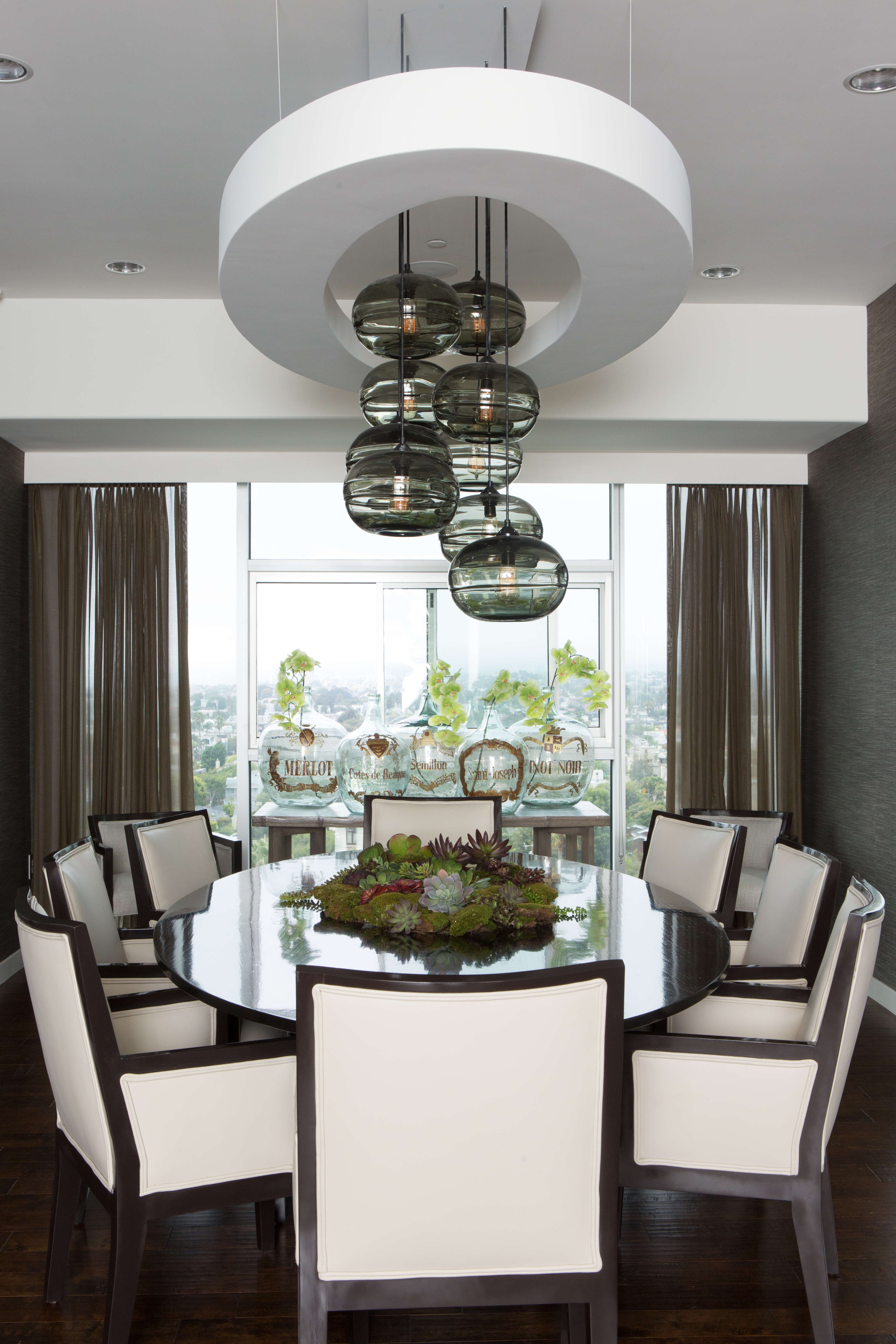 Modern dining room lighting idea chandelier