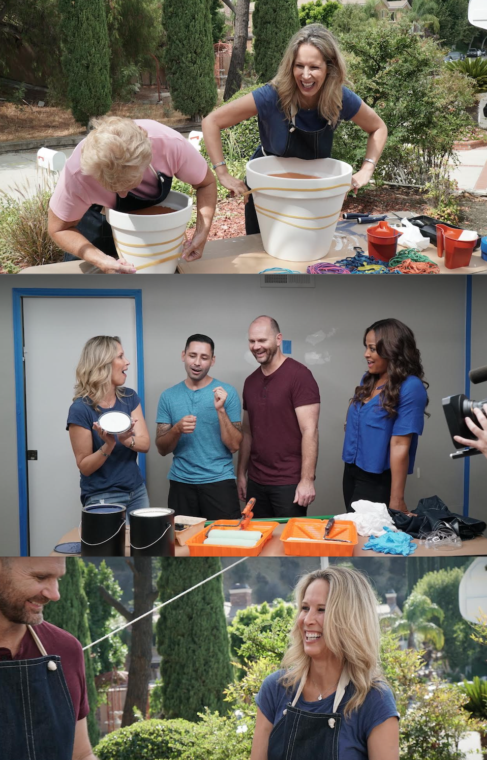Behind the Scenes of Home Made Simple with Laila Ali, Lori Dennis, Johnathan Brewer