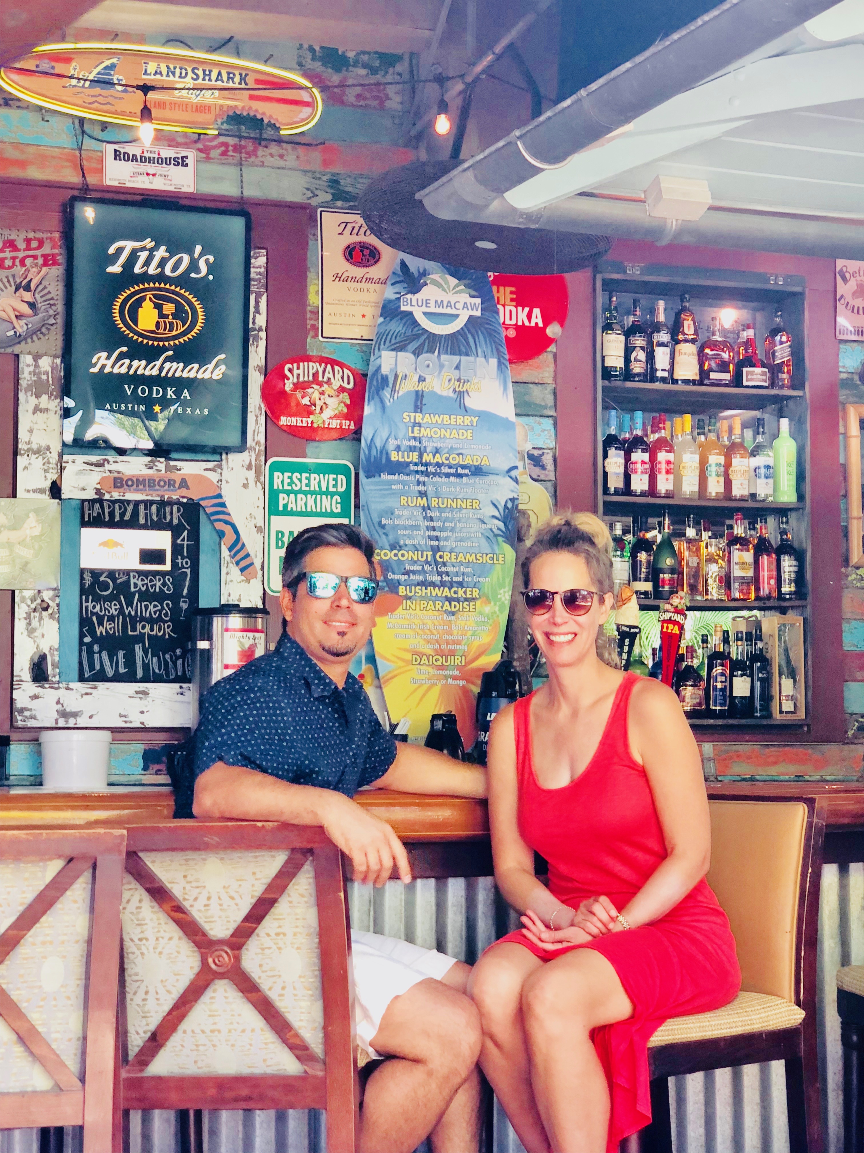 Lori Dennis and Roy in key West