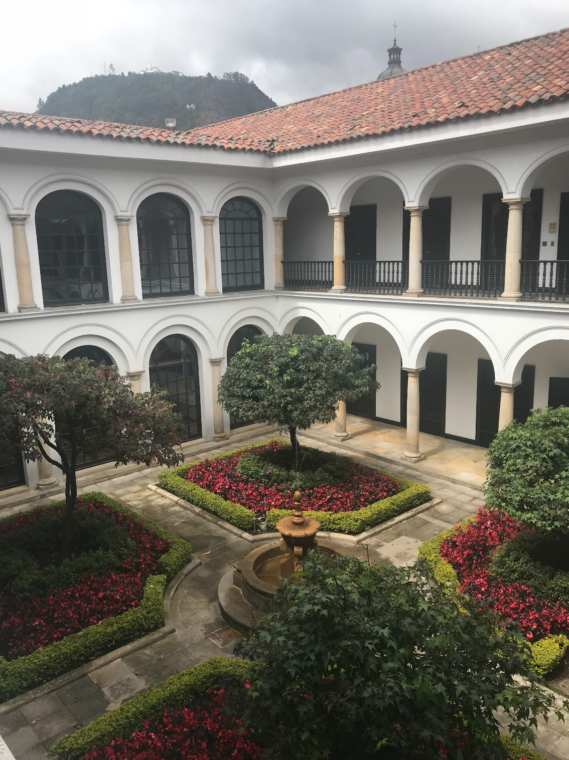 Museo de Botero courtyard best of colombia's museum exhibits