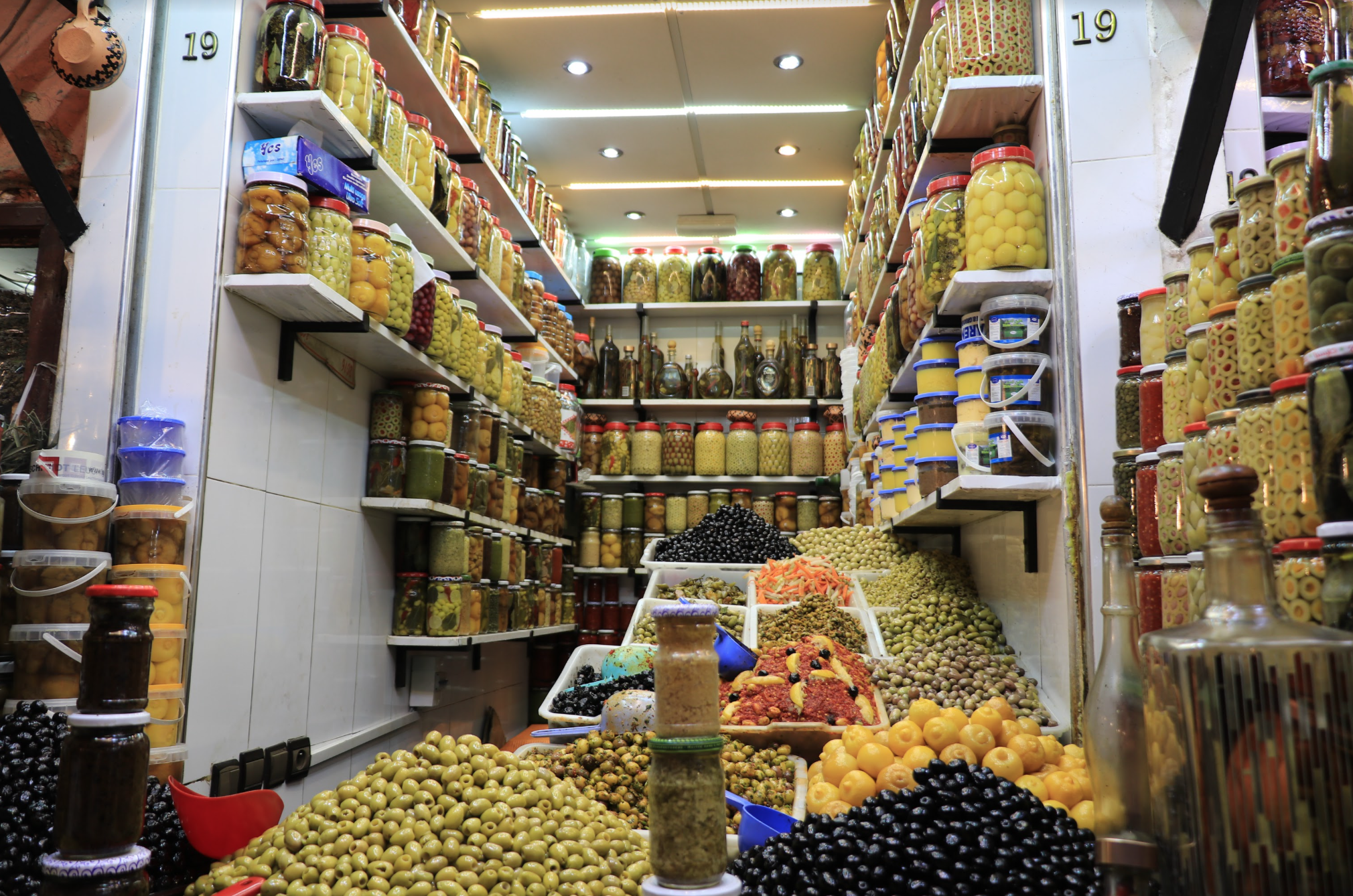 Shopping for goodies in the Medina