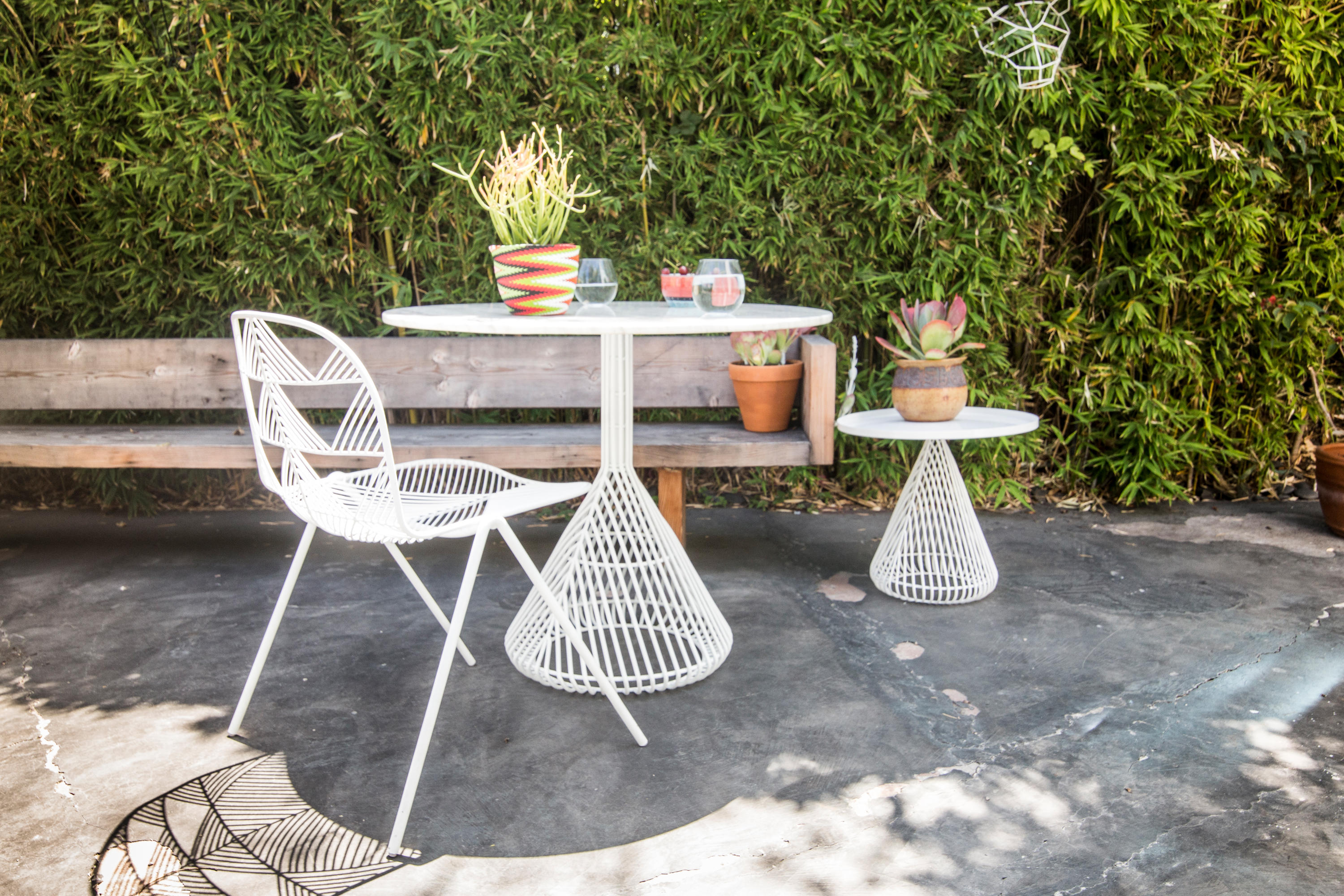 You know I love some good outdoor furniture! How cute are these funky pieces from Bend Goods?