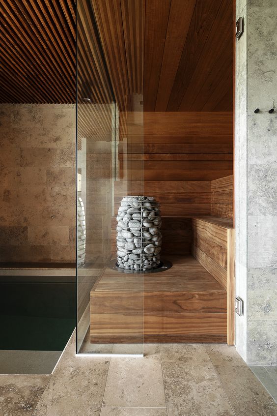 Custom Home Sauna Design