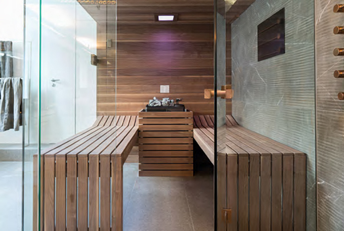 Custom Home Sauna Design