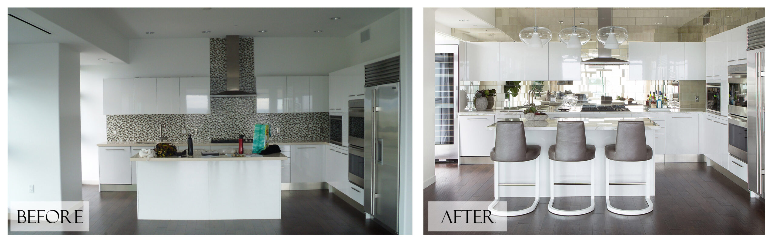 Top San Diego Interior Designer Lori Dennis Inc Before and After Kitchen
