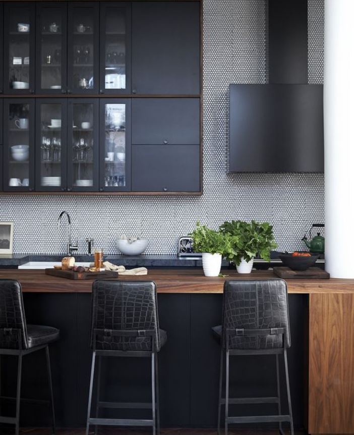 Black Cabinets Kitchen Inspiration