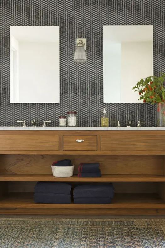 Masculine Bathroom Tile