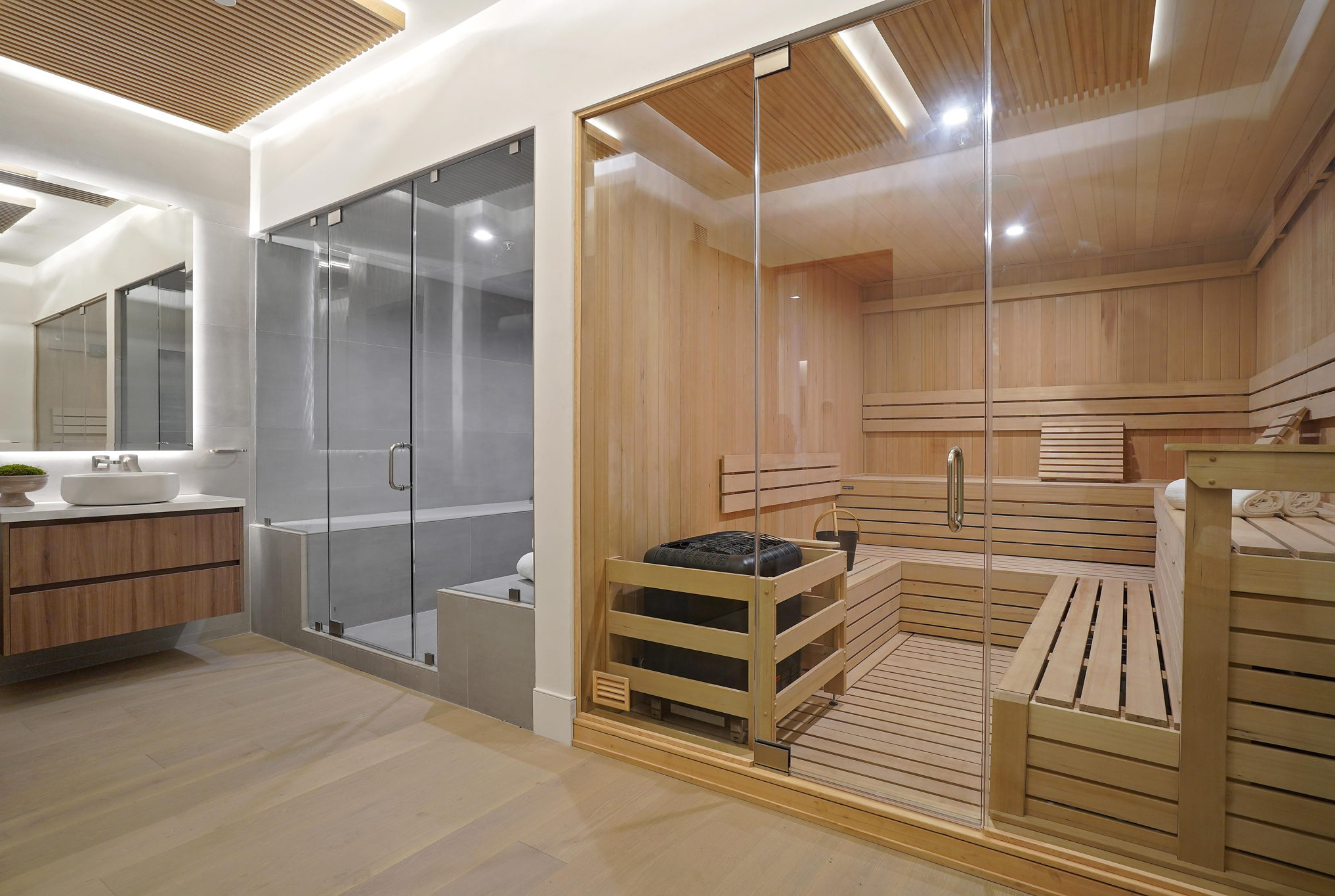 Luxury Home Sauna