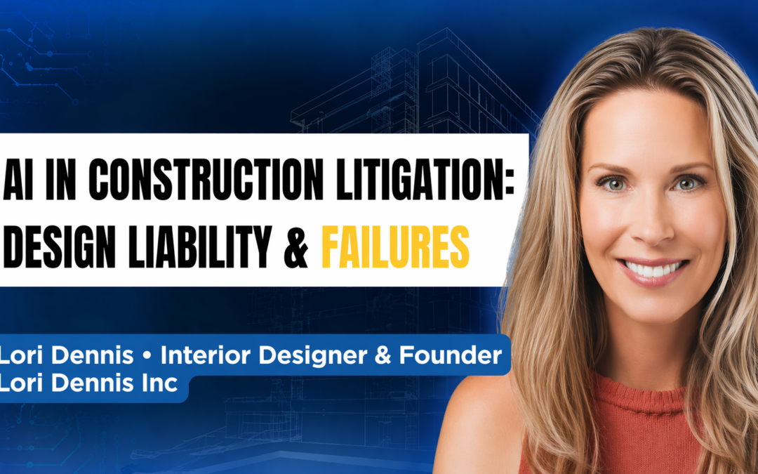 The New Risks in Construction: AI, Design Decisions & Liability | Expert Witness Los Angeles