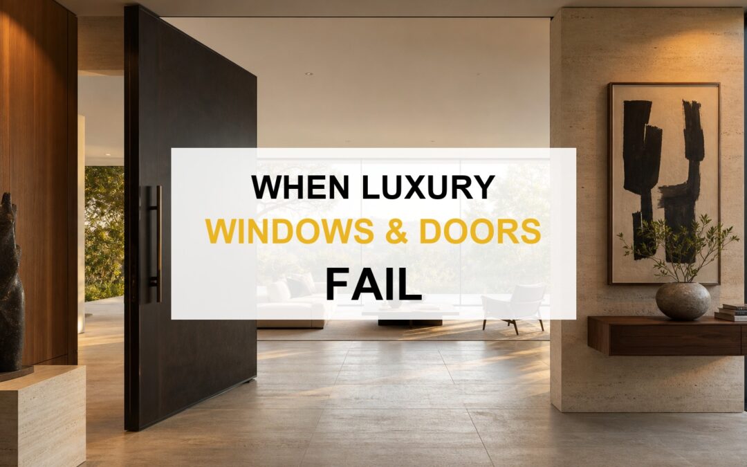 When Luxury Windows and Doors Fail