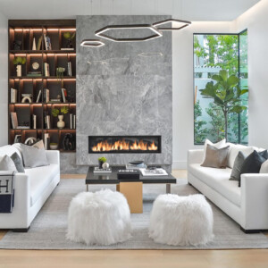 Beverly Hills - LIVING ROOM - Modern Beverly Hills Lori Dennis Interior Design