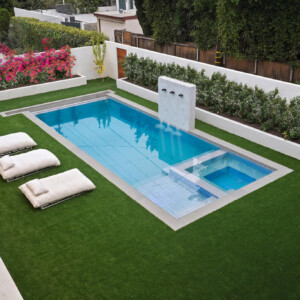 Beverly Hills - BACKYARD POOL - Modern Beverly Hills Lori Dennis Interior Design